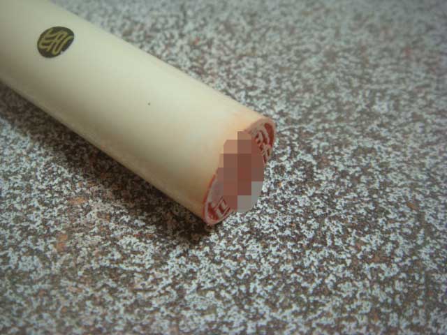 マンモスの牙の彫り直しです